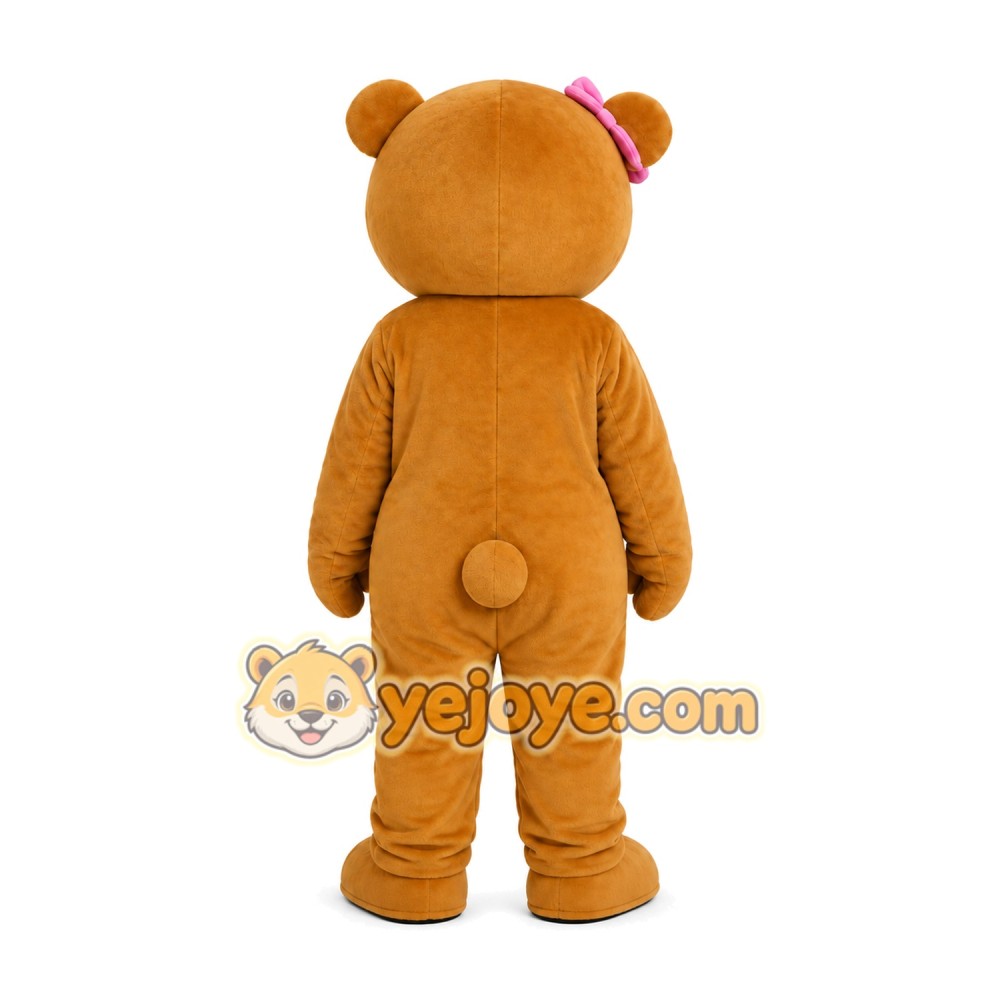 Tan Bear Mascot Costume Tan Bear Mascot Costume