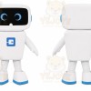 White Robot Mascot Costume