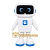 White Robot Mascot Costume White Robot Mascot Costume