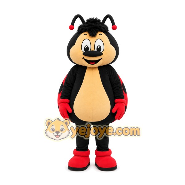 Red Ladybug Mascot Costume Red Ladybug Mascot Costume