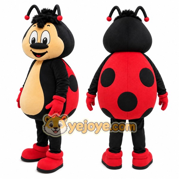 Red Ladybug Mascot Costume