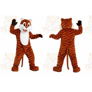 Orange Tiger Mascot Costume