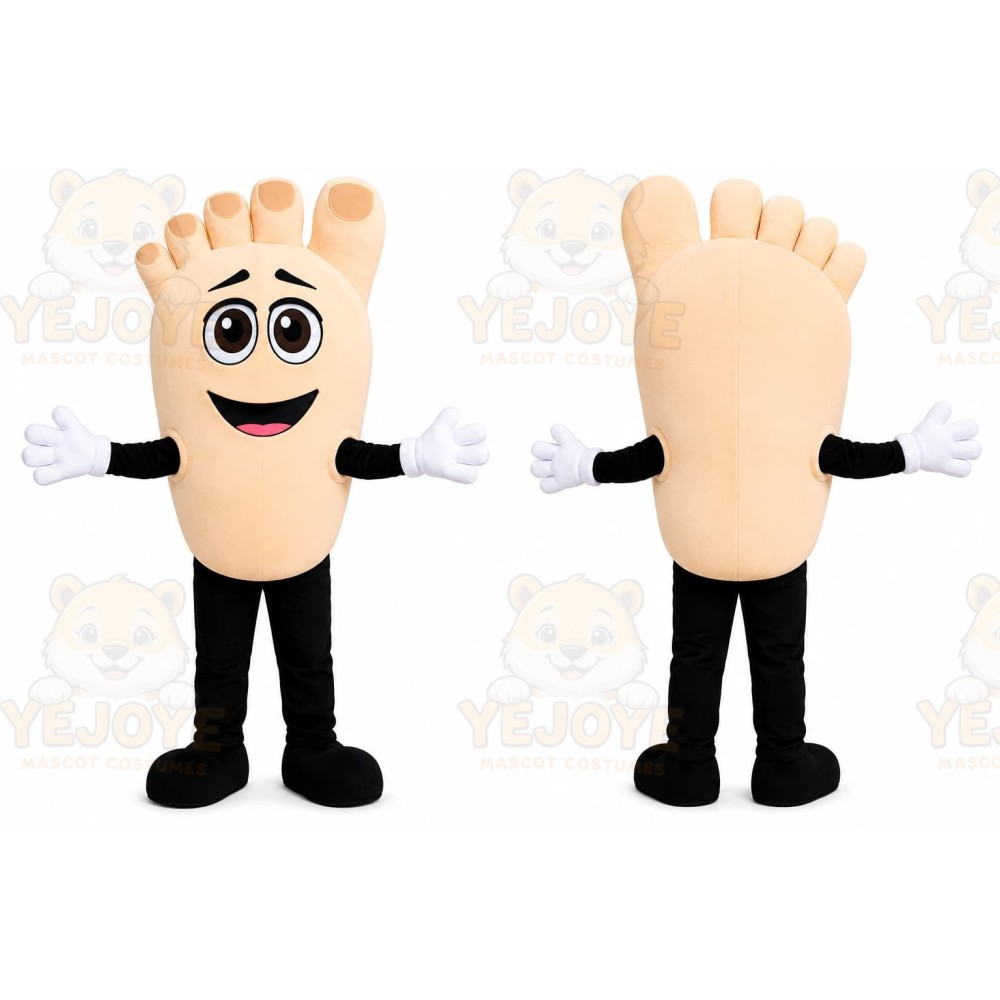 Foot Character Mascot Costume