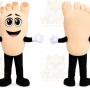 Foot Character Mascot Costume