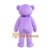 Purple Bear Mascot Costume Purple Bear Mascot Costume