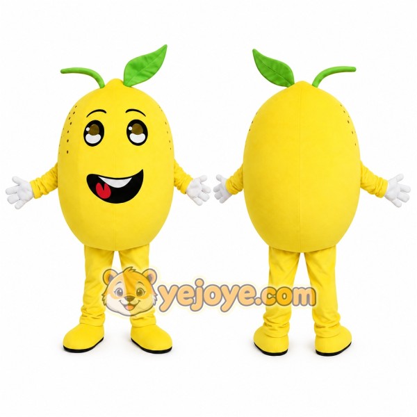 Yellow Fruit Mascot Costume