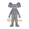 Gray Elephant Mascot Costume Gray Elephant Mascot Costume