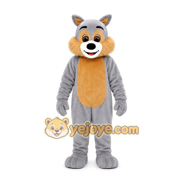 Gray Squirrel Mascot Costume Gray Squirrel Mascot Costume
