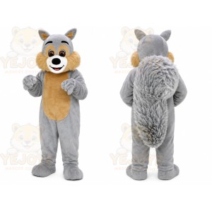 Gray Raccoon Mascot Costume