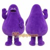 Purple Ghost Mascot Costume