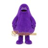 Purple Ghost Mascot Costume