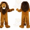 Brown Lion Mascot Costume