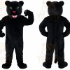 Black Leopard Mascot Costume