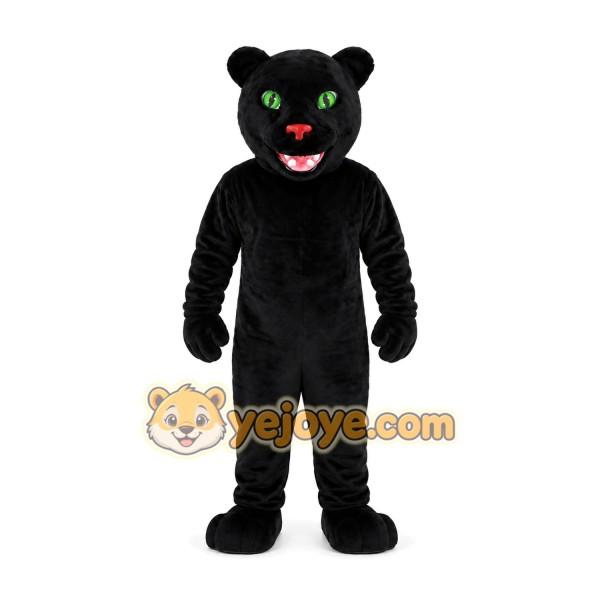 Black Leopard Mascot Costume