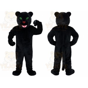 Black Leopard Mascot Costume