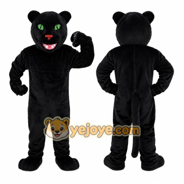 Black Leopard Mascot Costume