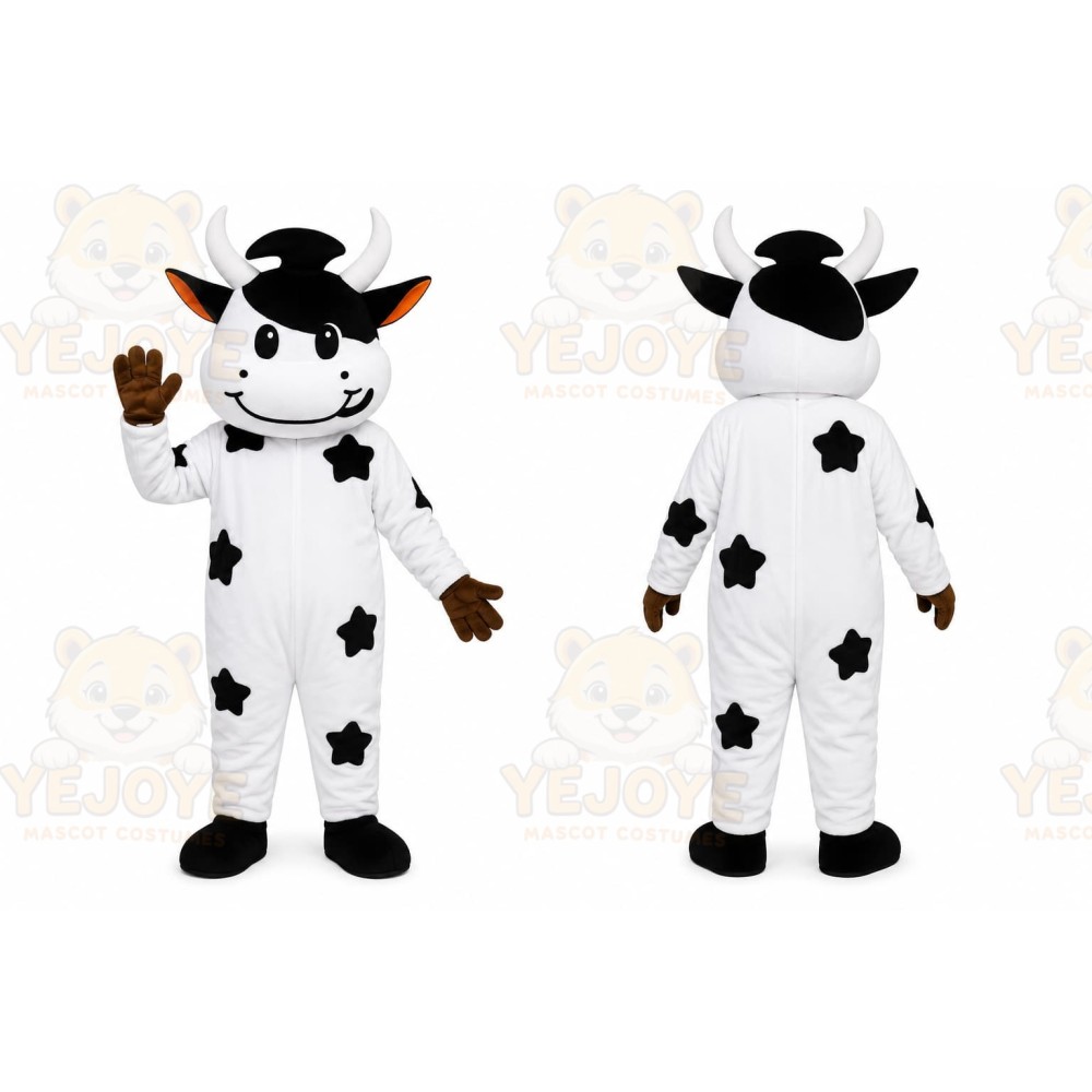 Spotted Cow Mascot Costume