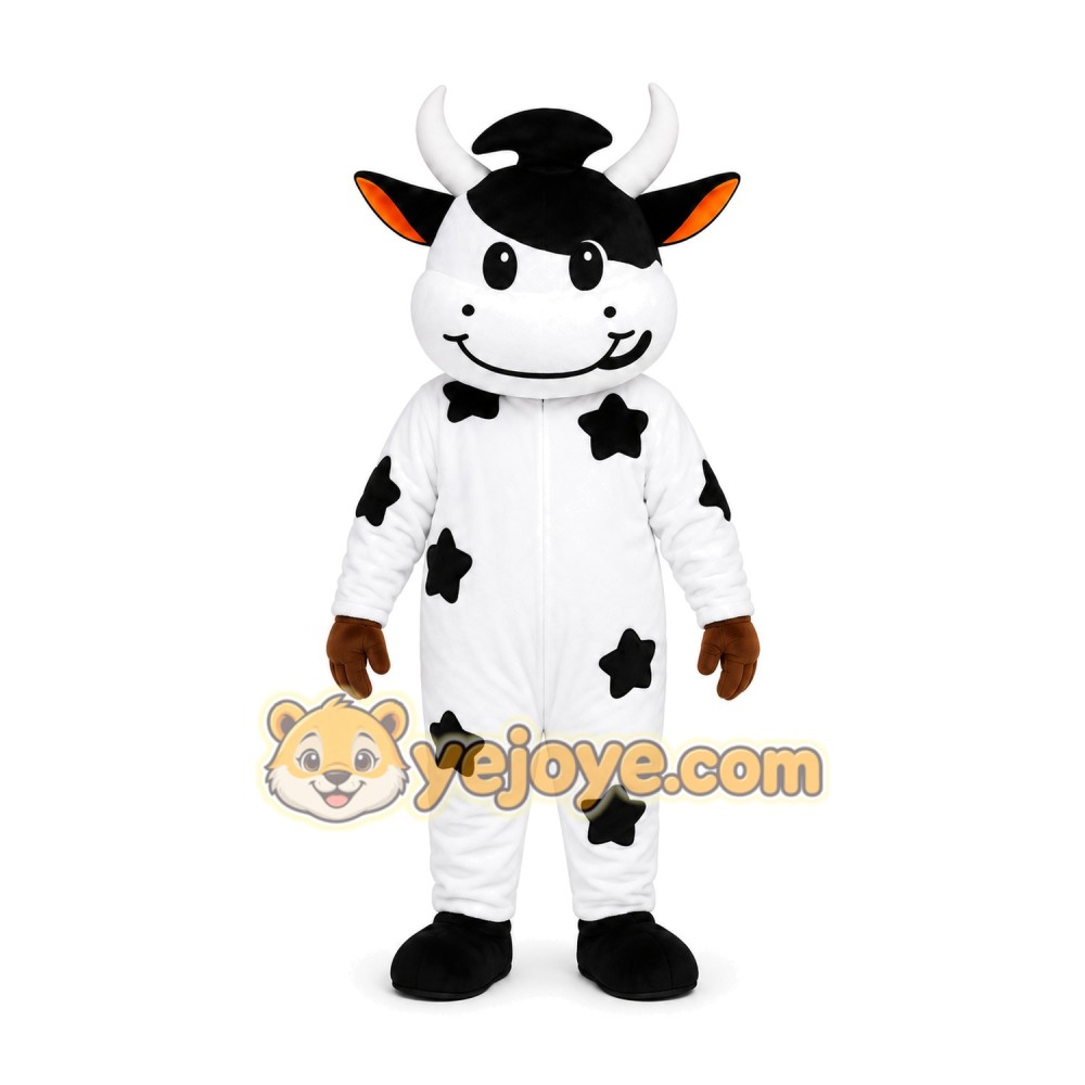 Spotted Cow Mascot Costume