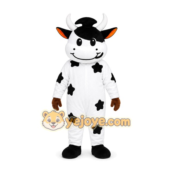 Spotted Cow Mascot Costume Spotted Cow Mascot Costume