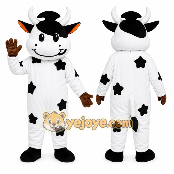 Spotted Cow Mascot Costume