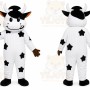 Spotted Cow Mascot Costume