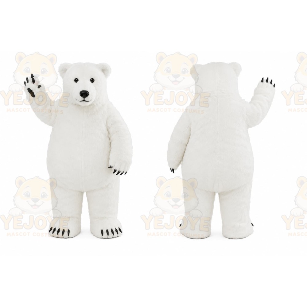 Polar Bear Mascot Costume
