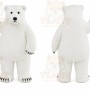 Polar Bear Mascot Costume