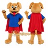 Dog Superhero Mascot Costume
