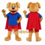 Dog Superhero Mascot Costume