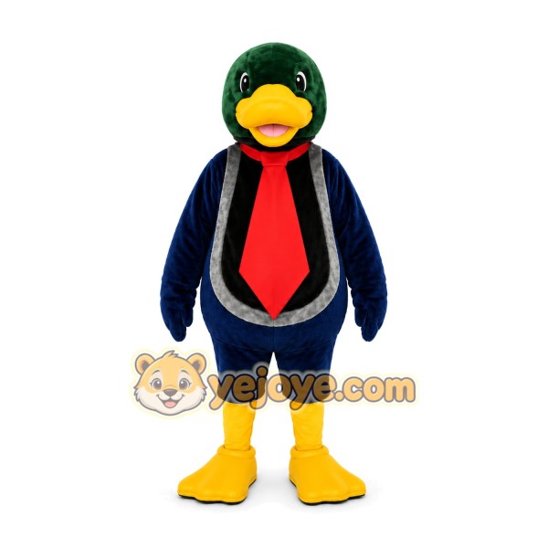 Blue Duck Mascot Costume