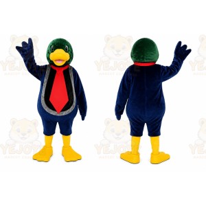 Blue Duck Mascot Costume