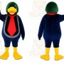 Blue Duck Mascot Costume