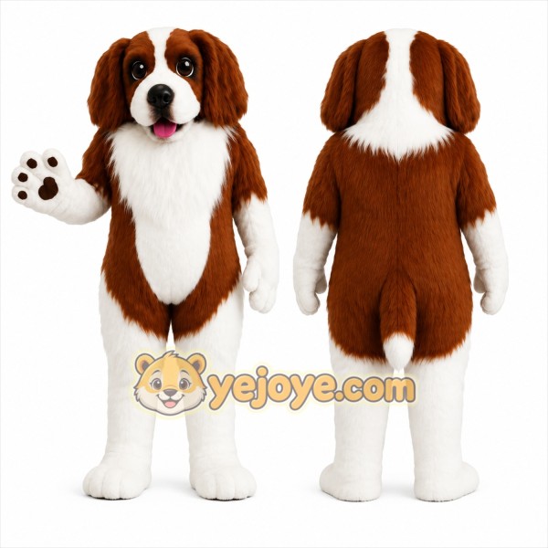 Brown Puppy Mascot Costume