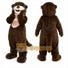 Dark Brown Beaver Mascot Costume Dark Brown Beaver Mascot Costume