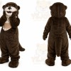 Dark Brown Beaver Mascot Costume