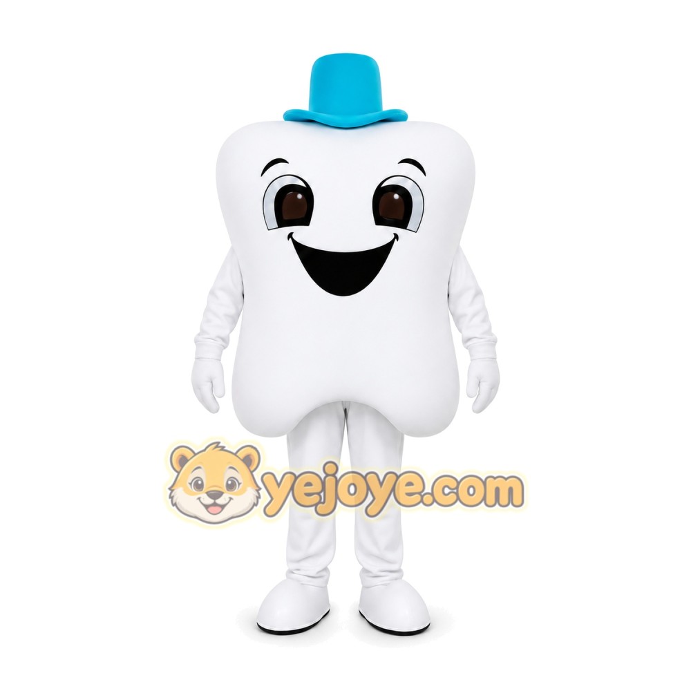Toothbrush Tooth Mascot Costume Toothbrush Tooth Mascot Costume