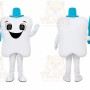 Toothbrush Tooth Mascot Costume