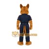 Brown Dog Officer Mascot Costume