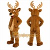 Brown Reindeer Mascot Costume Brown Reindeer Mascot Costume