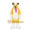 Yellow Husky Mascot Costume Yellow Husky Mascot Costume