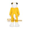 Yellow Husky Mascot Costume Yellow Husky Mascot Costume