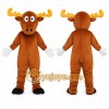 Brown Moose Mascot Costume Brown Moose Mascot Costume