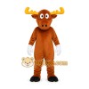 Brown Moose Mascot Costume Brown Moose Mascot Costume