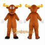 Brown Moose Mascot Costume