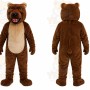 Brown Bear Mascot Costume