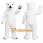 Polar Bear Mascot Costume