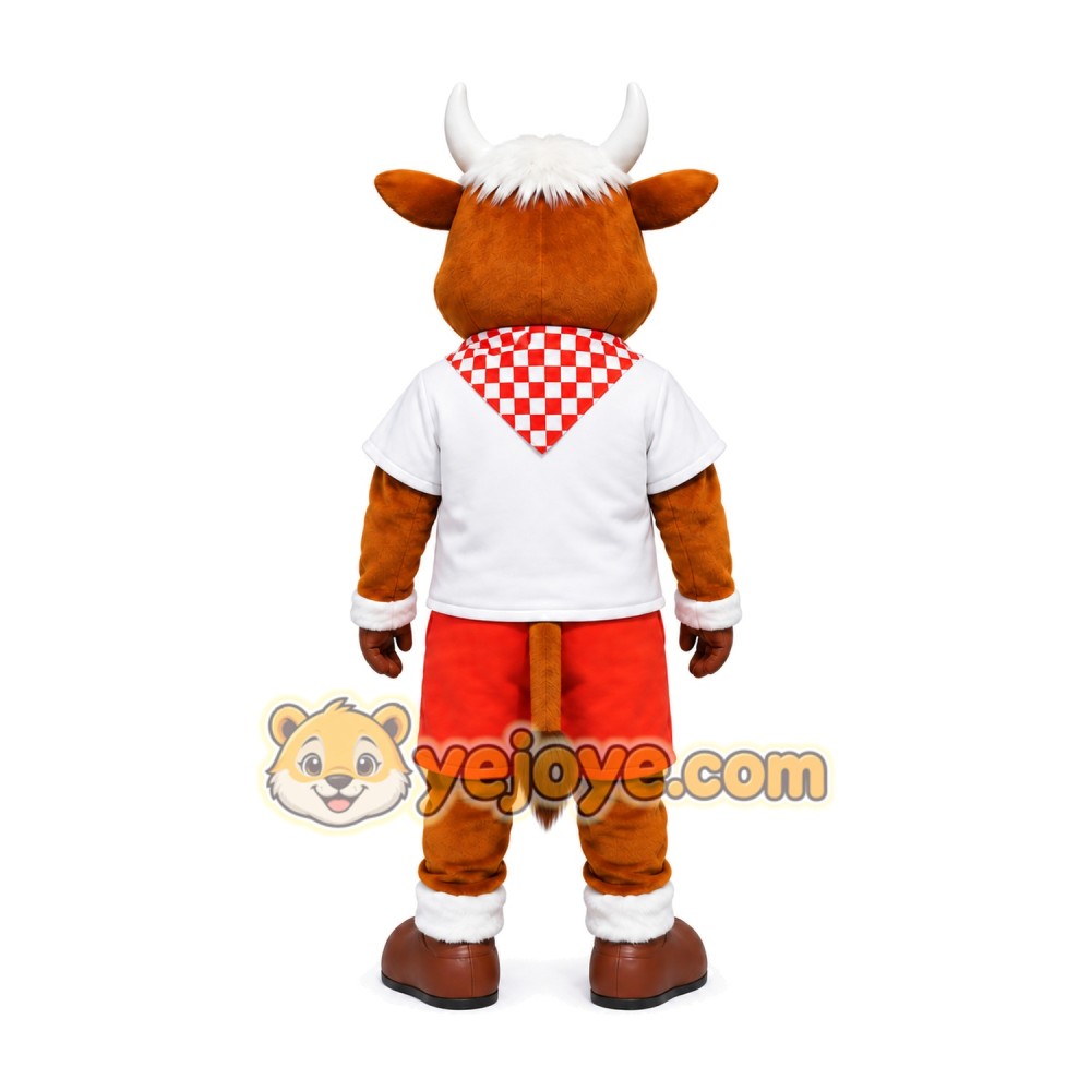 Sports Bull Mascot Costume Sports Bull Mascot Costume