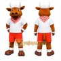 Sports Bull Mascot Costume