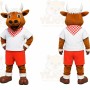 Sports Bull Mascot Costume