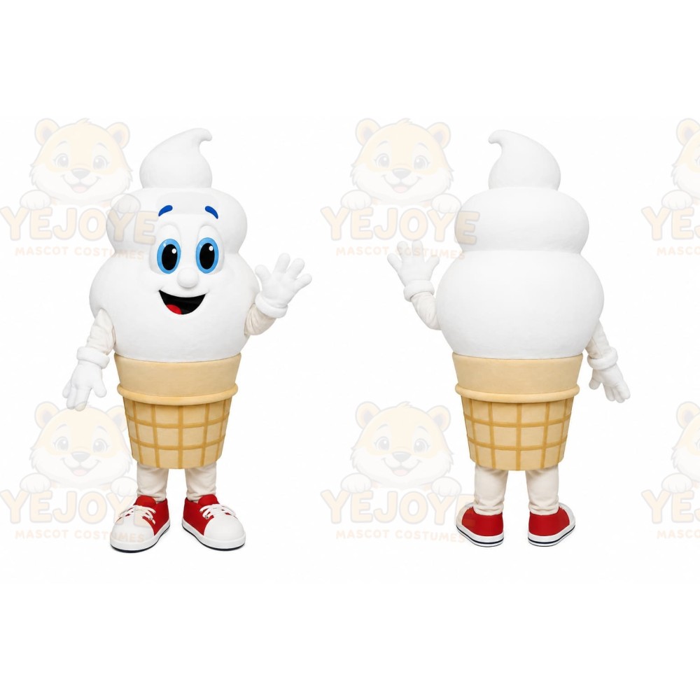 Ice Cream Cone Mascot Costume